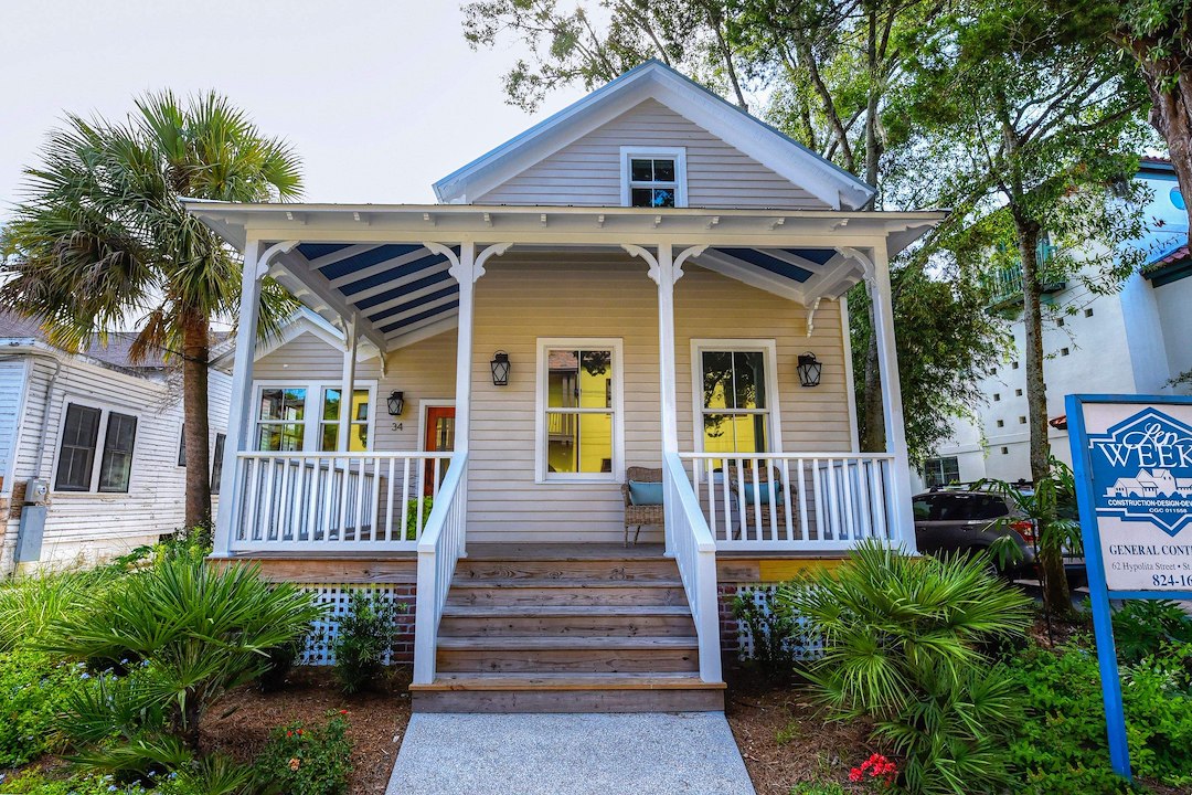 Metal Roof Replacement Cordova Street Historic Home – St. Augustine, FL